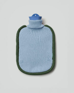 borsa acqua calda grande azzurra