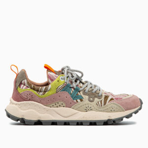 FLOWER MOUNTAIN Yamano 3 Woman Suede/Cotton PA Rosa