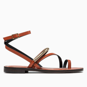 Sandalo Fascia Terra Rossa | DIEGO ZORODDU