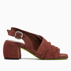 Sandalo Velour Rosa/Mattone | DIEGO ZORODDU