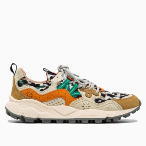 FLOWER MOUNTAIN Yamano 3 Uni Suede/Nylon Camo | DIEGO ZORODDU