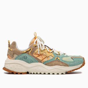 FLOWER MOUNTAIN Yamabushi Woman Suede/Nylon R Menta | DIEGO ZORODDU