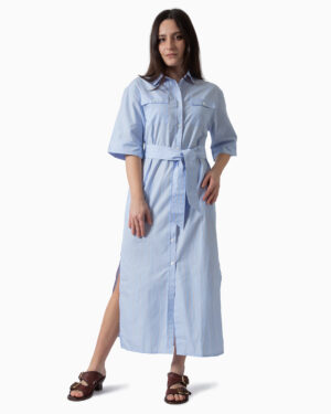 Abito Ines Righe | DIEGO ZORODDU