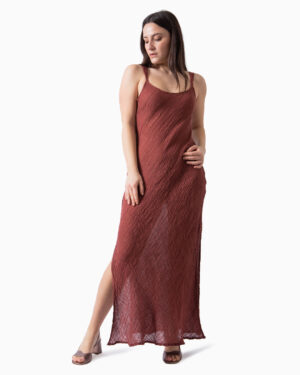 Abito Siwa Mogano | DIEGO ZORODDU