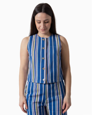 Gilet Cloud Blu | DIEGO ZORODDU