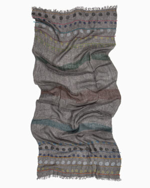 Stola Impunture Grigia | DIEGO ZORODDU