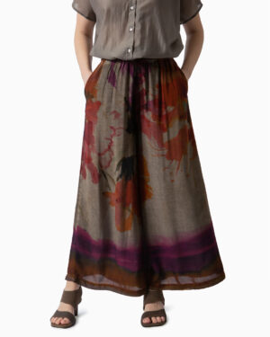 Pantaloni Margot Floreali | DIEGO ZORODDU