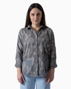 Camicia Allie Grafite | DIEGO ZORODDU