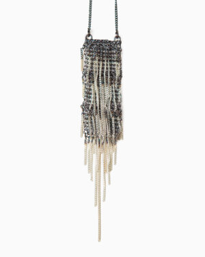 collana frange argento