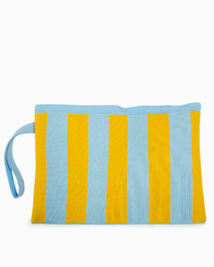 pochette billie giallo e celeste