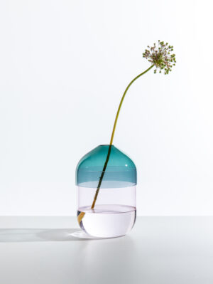 vaso fio rosa e verde