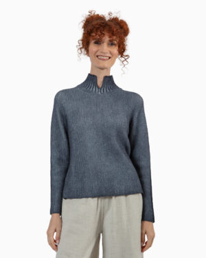 maglione engadina blu