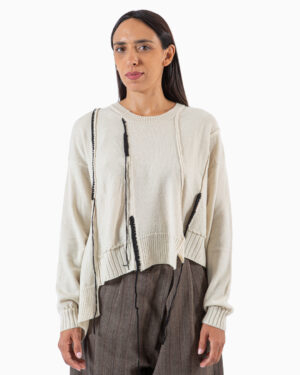 maglione natural crochet