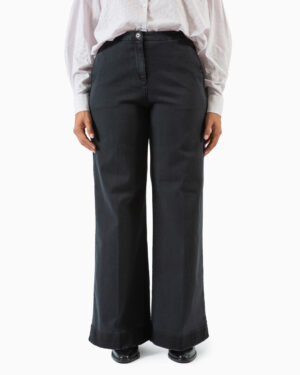 pantalone flaire black
