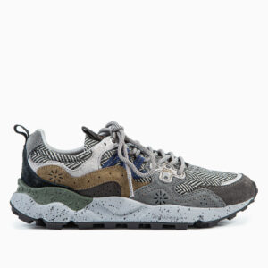 flower mountain yamano 3 uni suede/woolen anthracite dark