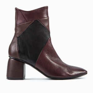 stivaletto west nero bordeaux